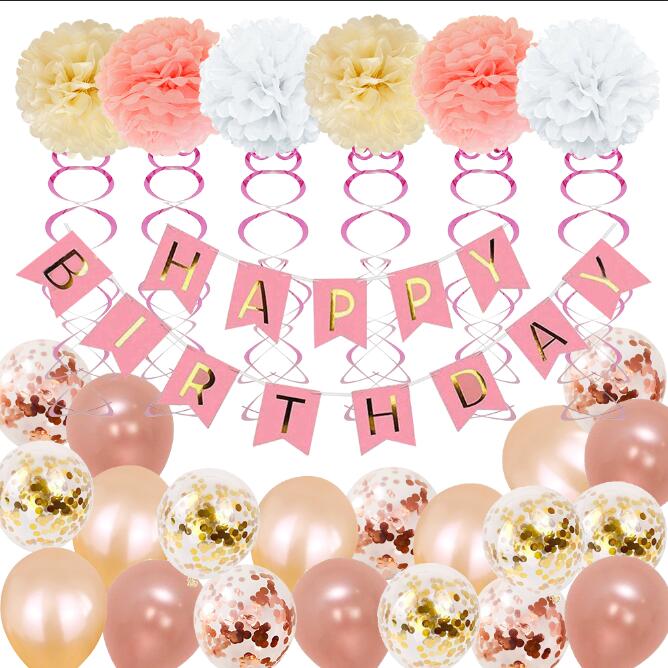 Birthday Decorations Birthday Party Supplies for girl and women